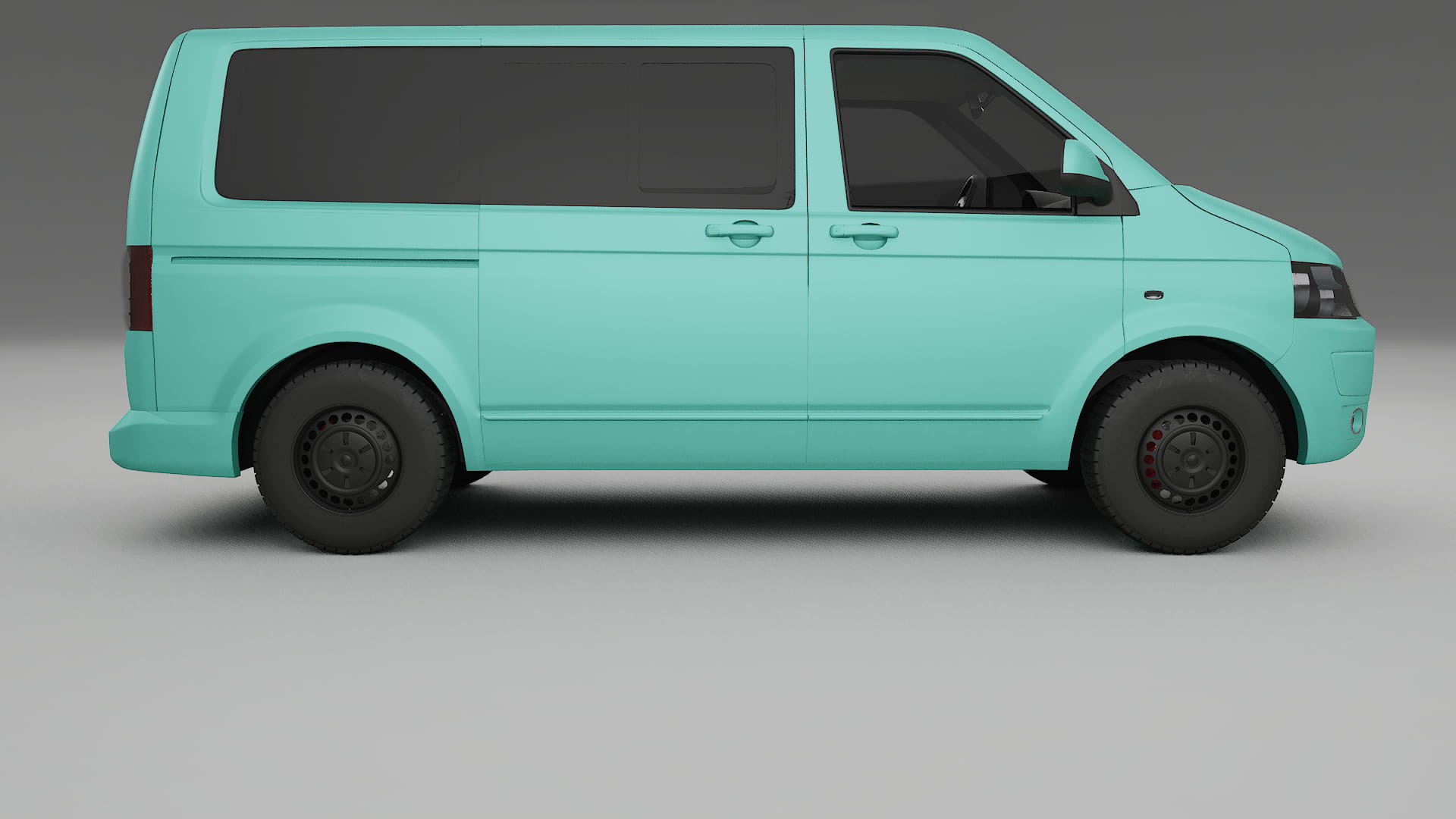 VW Transporter T5 Caravelle TPU Lakbeskyttelsesfilm | FROST Farveskiftende PPF – Færdigudskåret Sæt
