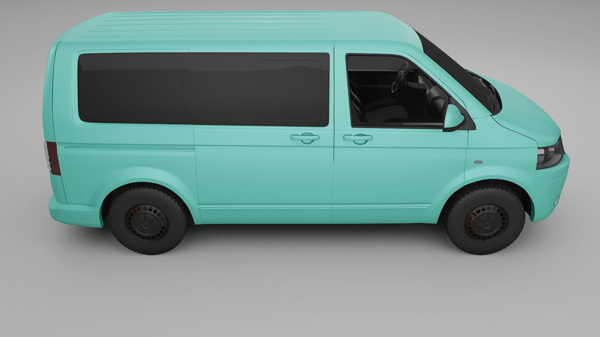 VW Transporter T5 Caravelle TPU Lakbeskyttelsesfilm | FROST Farveskiftende PPF – Færdigudskåret Sæt