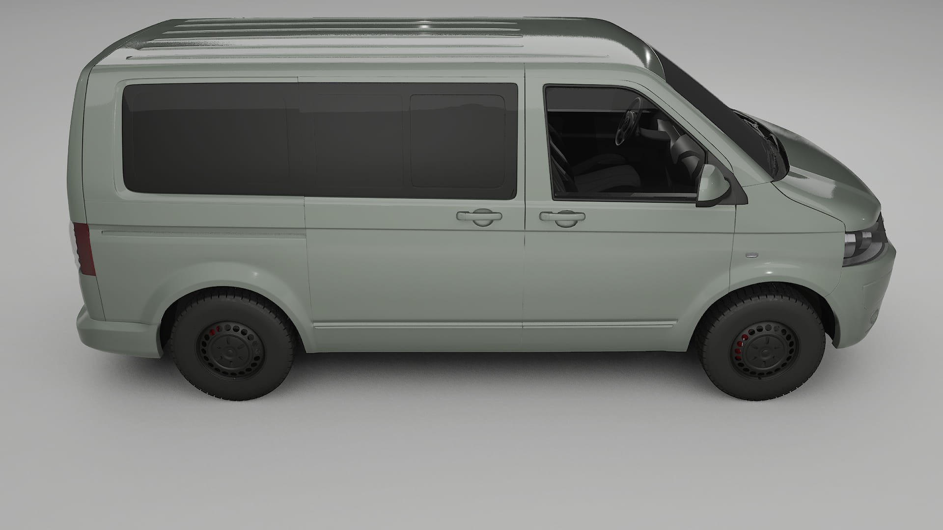 VW Transporter T5 Caravelle TPU Lakbeskyttelsesfilm | SLATE Farveskiftende PPF – Færdigudskåret Sæt
