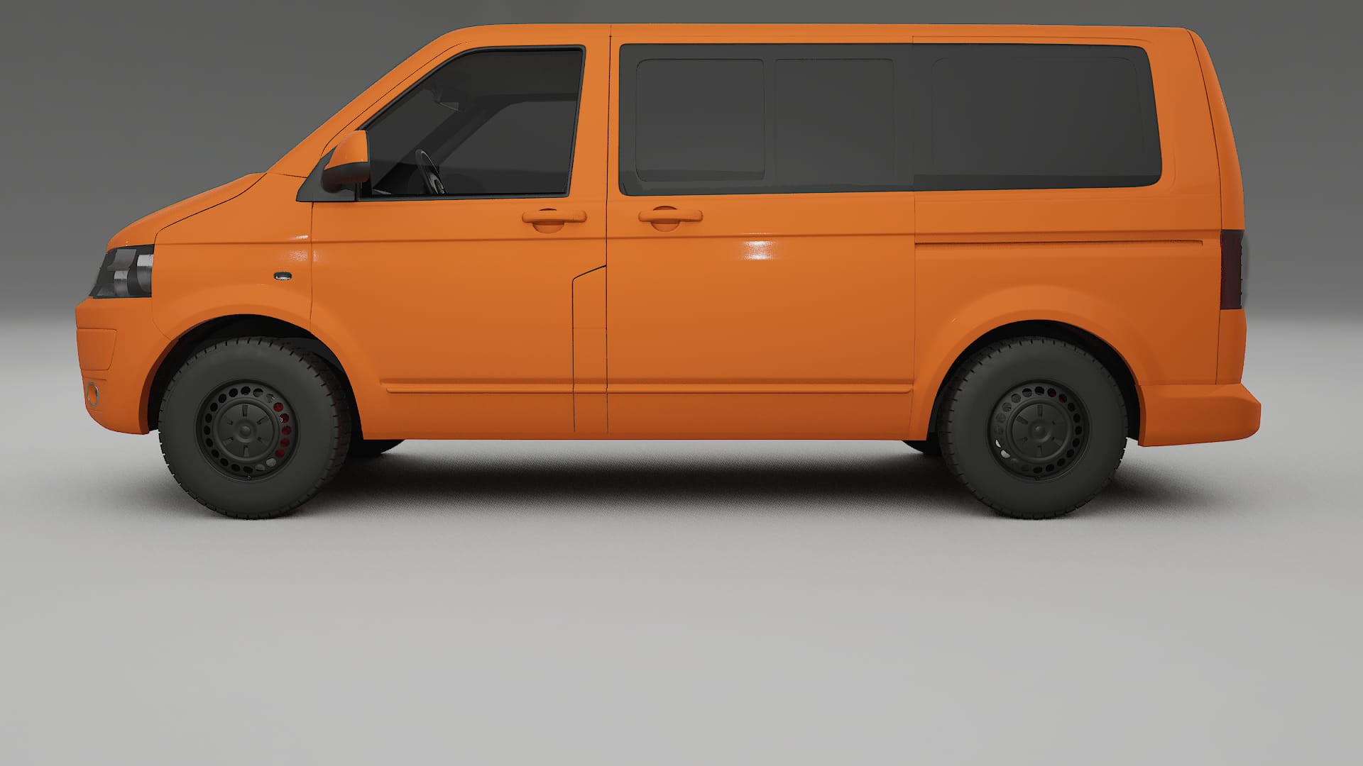VW Transporter T5 Caravelle TPU Lakbeskyttelsesfilm | ROCKET Farveskiftende PPF – Færdigudskåret Sæt