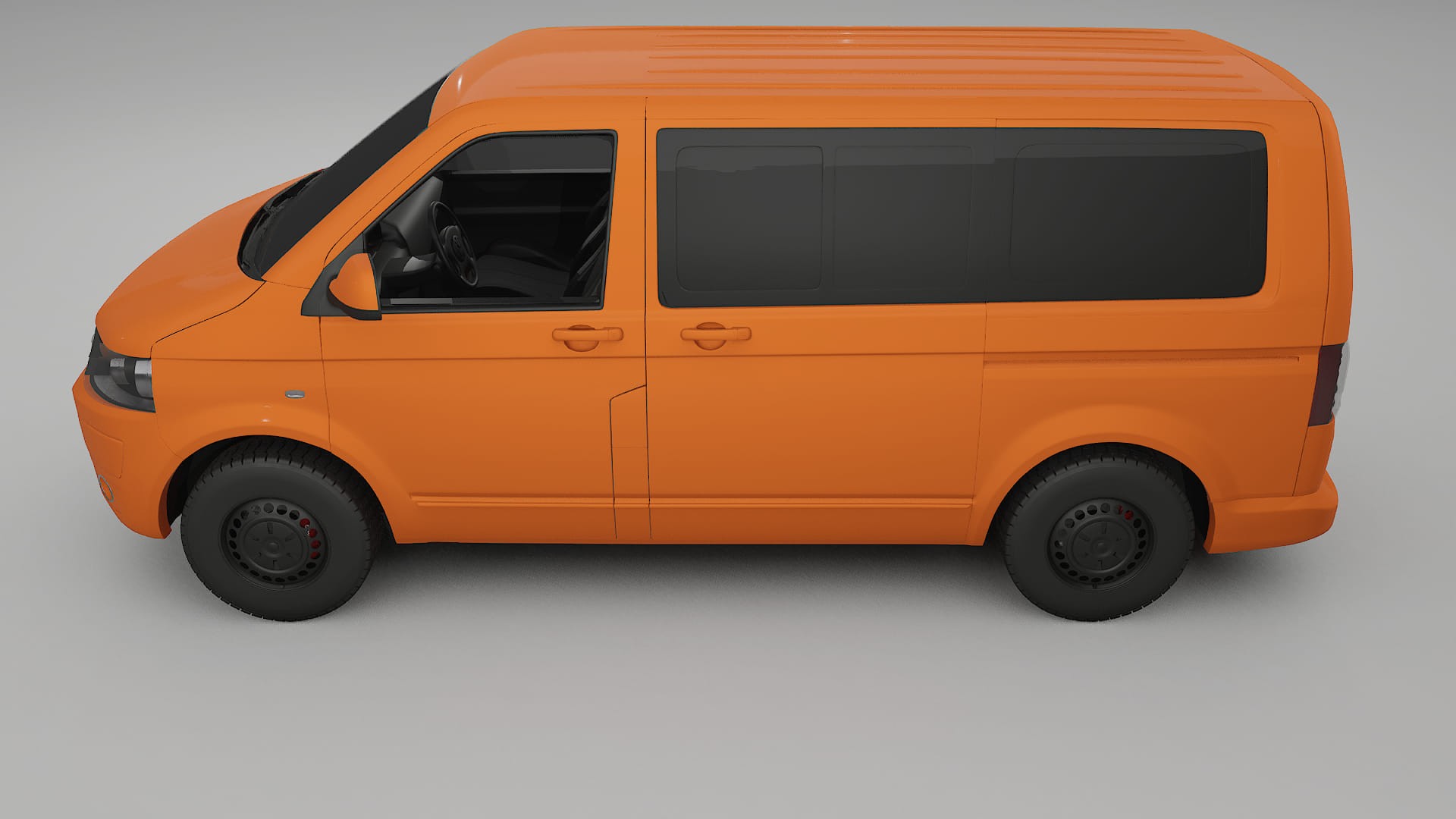 VW Transporter T5 Caravelle TPU Lakbeskyttelsesfilm | ROCKET Farveskiftende PPF – Færdigudskåret Sæt