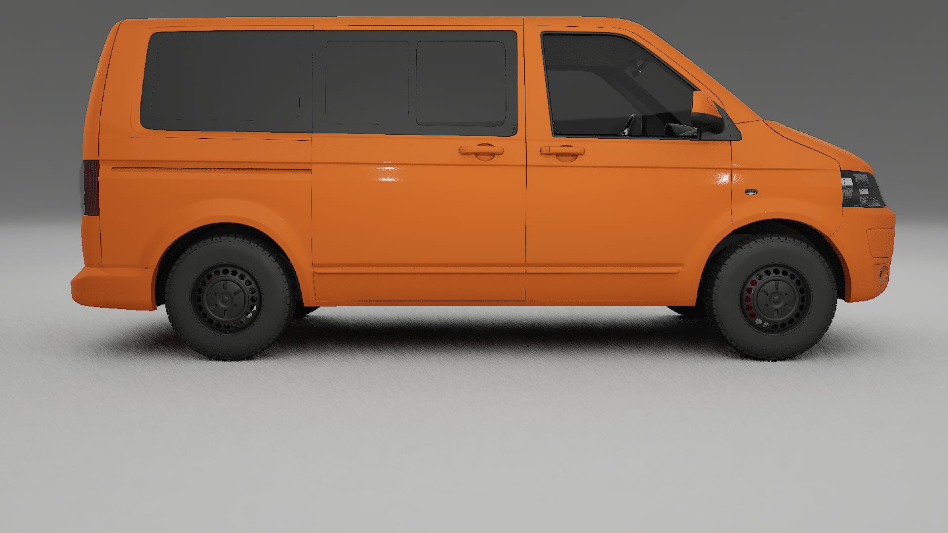 VW Transporter T5 Caravelle TPU Lakbeskyttelsesfilm | ROCKET Farveskiftende PPF – Færdigudskåret Sæt