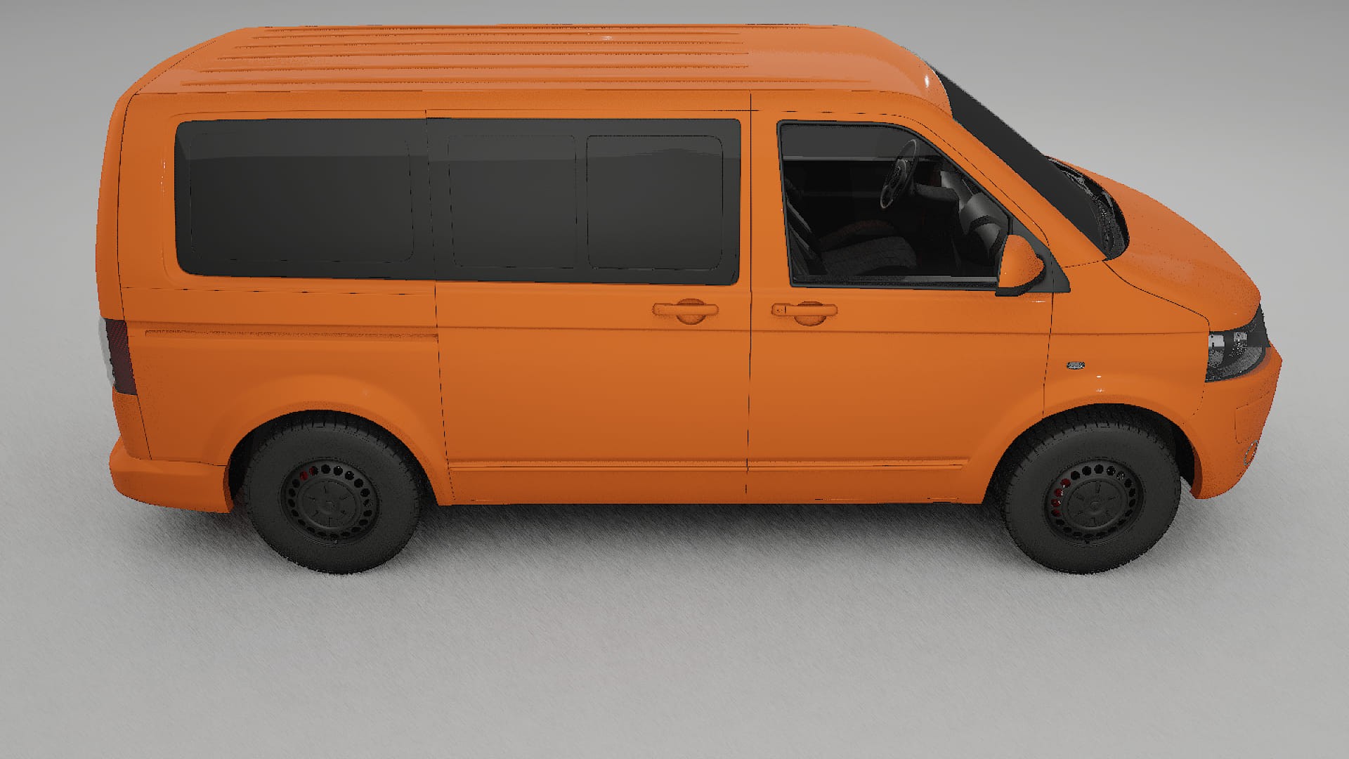 VW Transporter T5 Caravelle TPU Lakbeskyttelsesfilm | ROCKET Farveskiftende PPF – Færdigudskåret Sæt