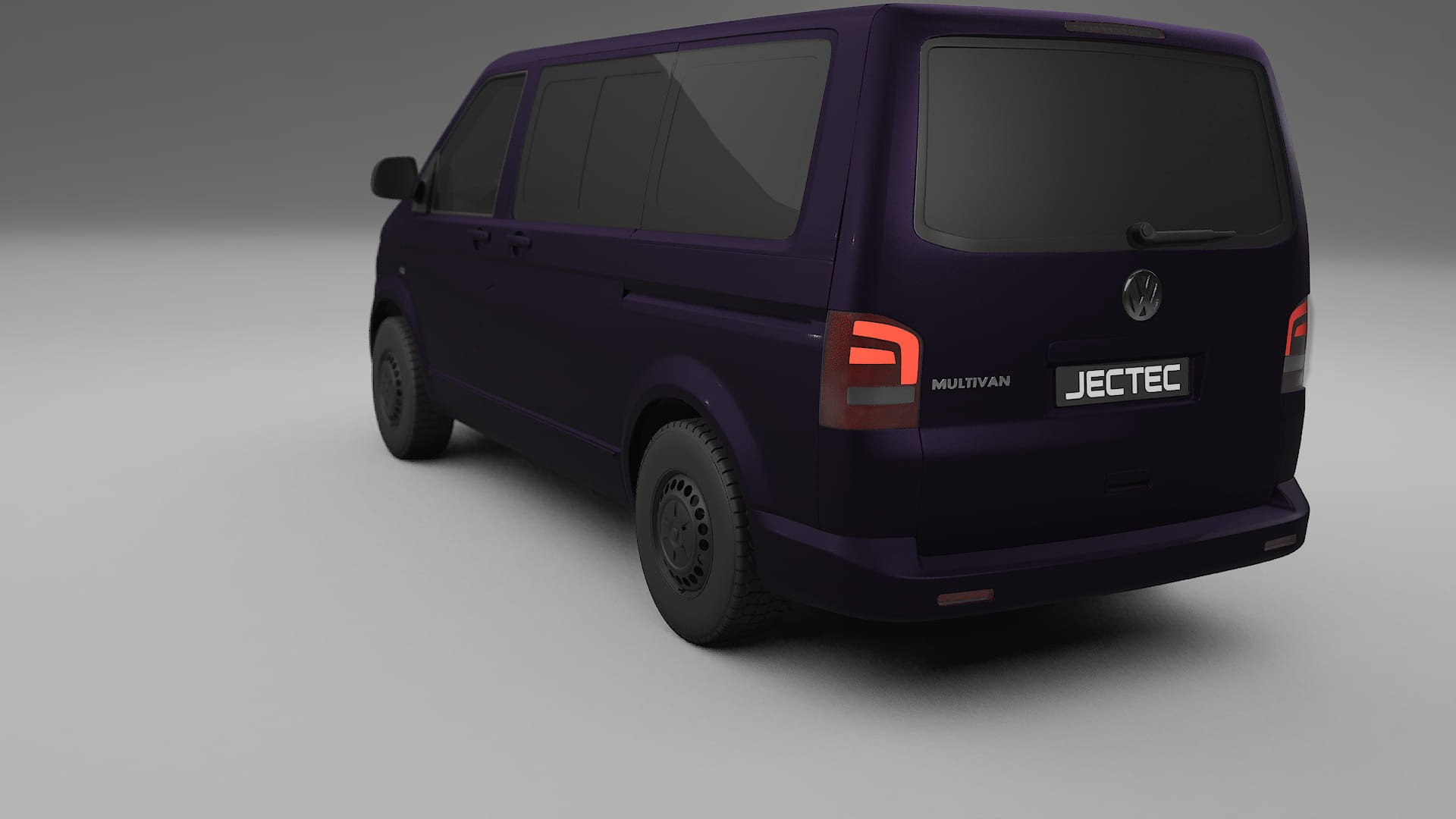 VW Transporter T5 Caravelle TPU Lakbeskyttelsesfilm | VIOLET Farveskiftende PPF – Færdigudskåret Sæt