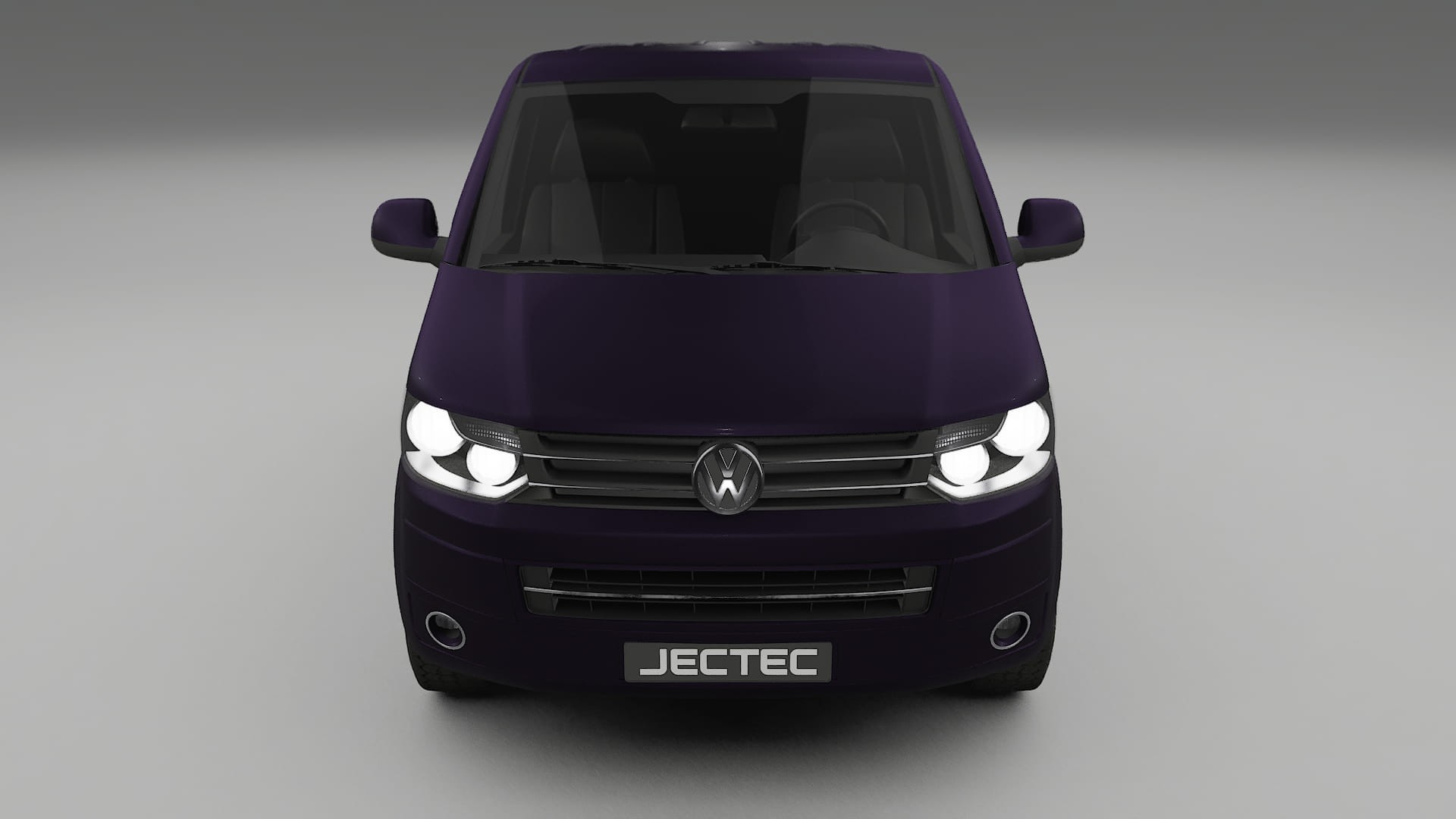 VW Transporter T5 Caravelle TPU Lakbeskyttelsesfilm | VIOLET Farveskiftende PPF – Færdigudskåret Sæt