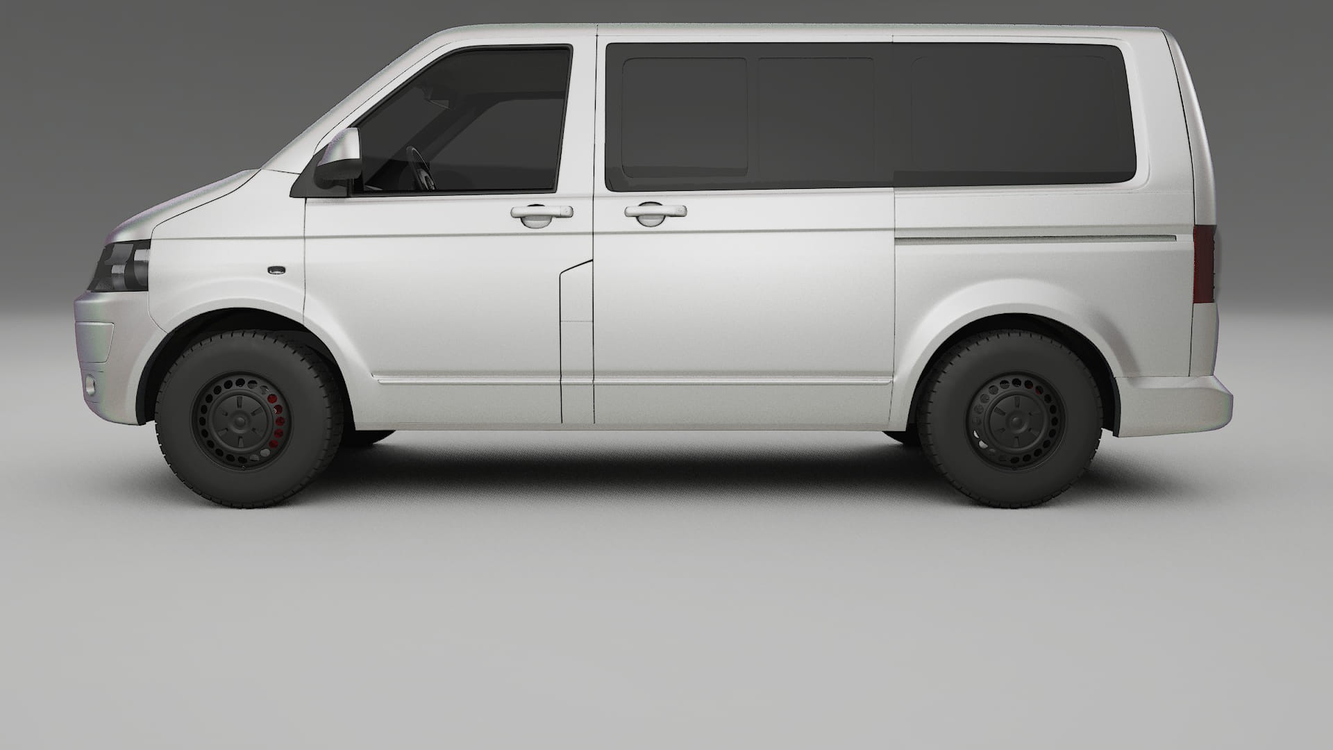VW Transporter T5 Caravelle TPU Lakbeskyttelsesfilm | NEBULA Farveskiftende PPF – Færdigudskåret Sæt