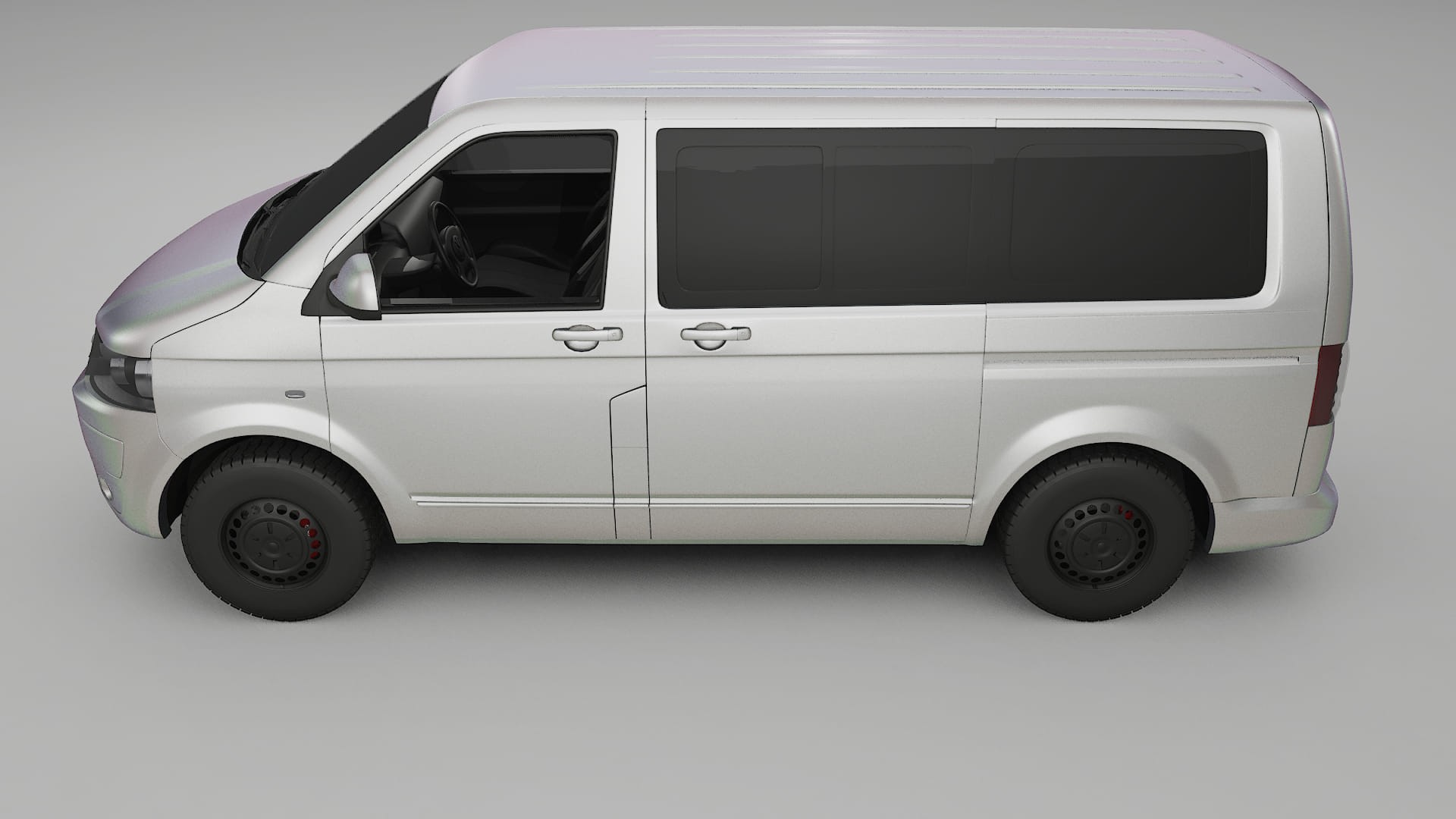 VW Transporter T5 Caravelle TPU Lakbeskyttelsesfilm | NEBULA Farveskiftende PPF – Færdigudskåret Sæt