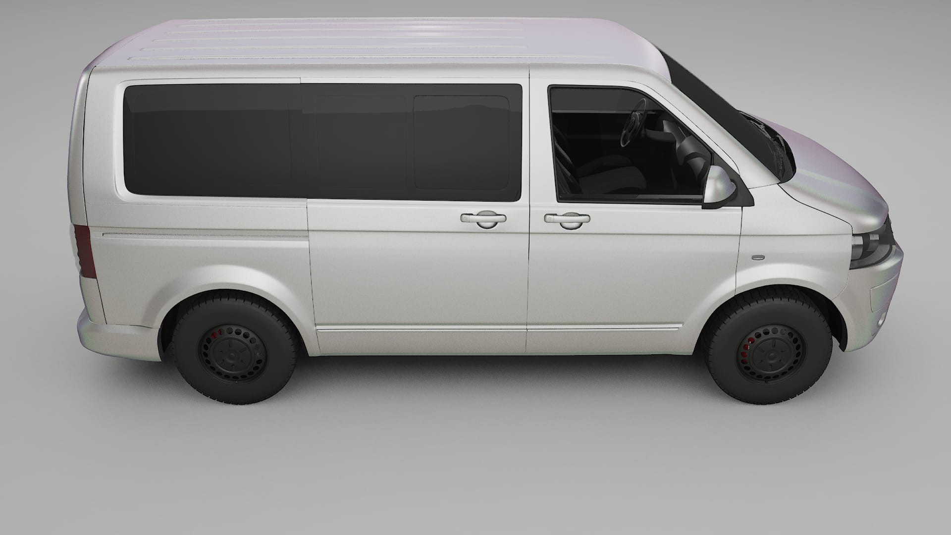 VW Transporter T5 Caravelle TPU Lakbeskyttelsesfilm | NEBULA Farveskiftende PPF – Færdigudskåret Sæt