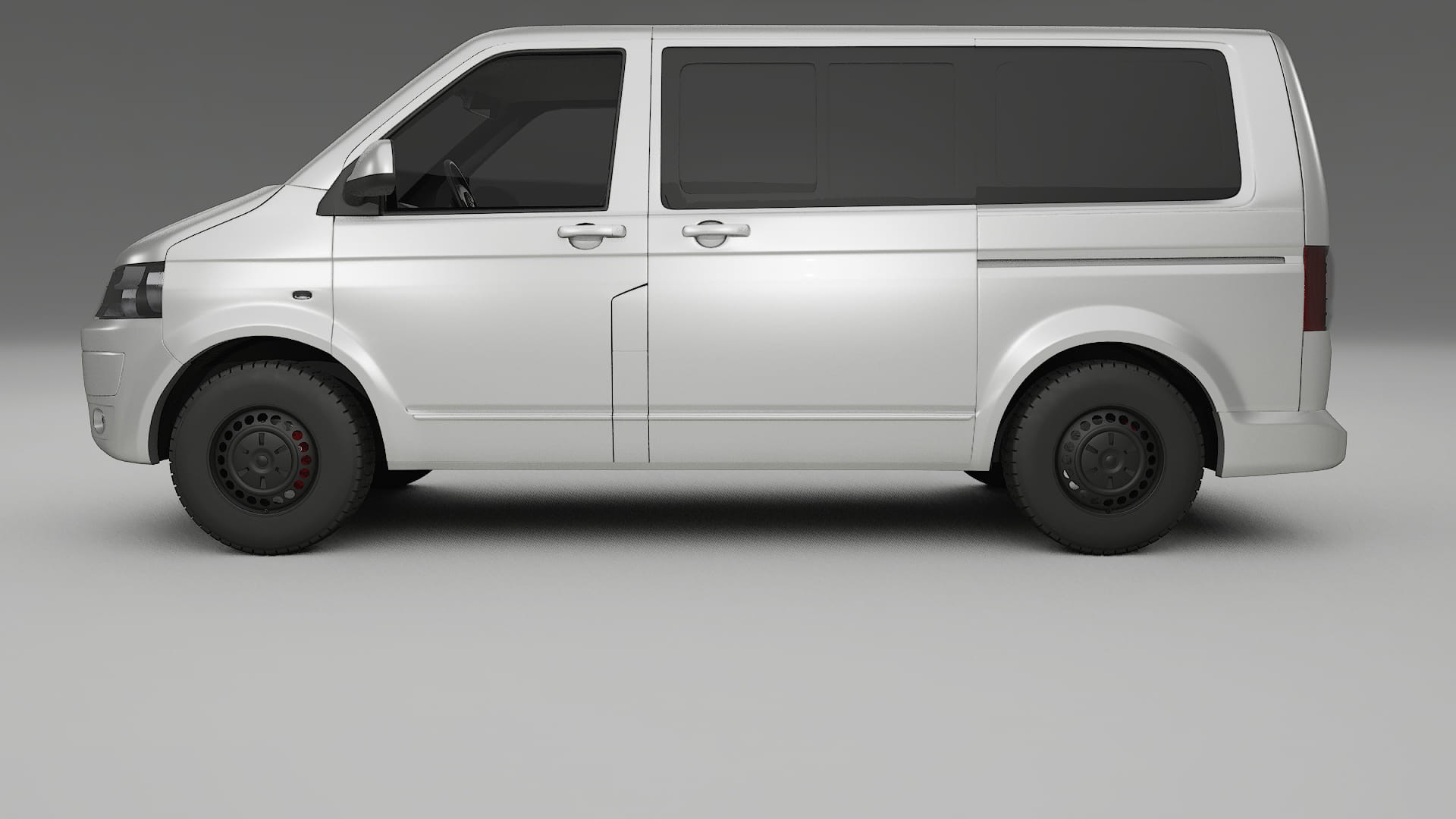 VW Transporter T5 Caravelle TPU Lakbeskyttelsesfilm | OPAL Farveskiftende PPF – Færdigudskåret Sæt