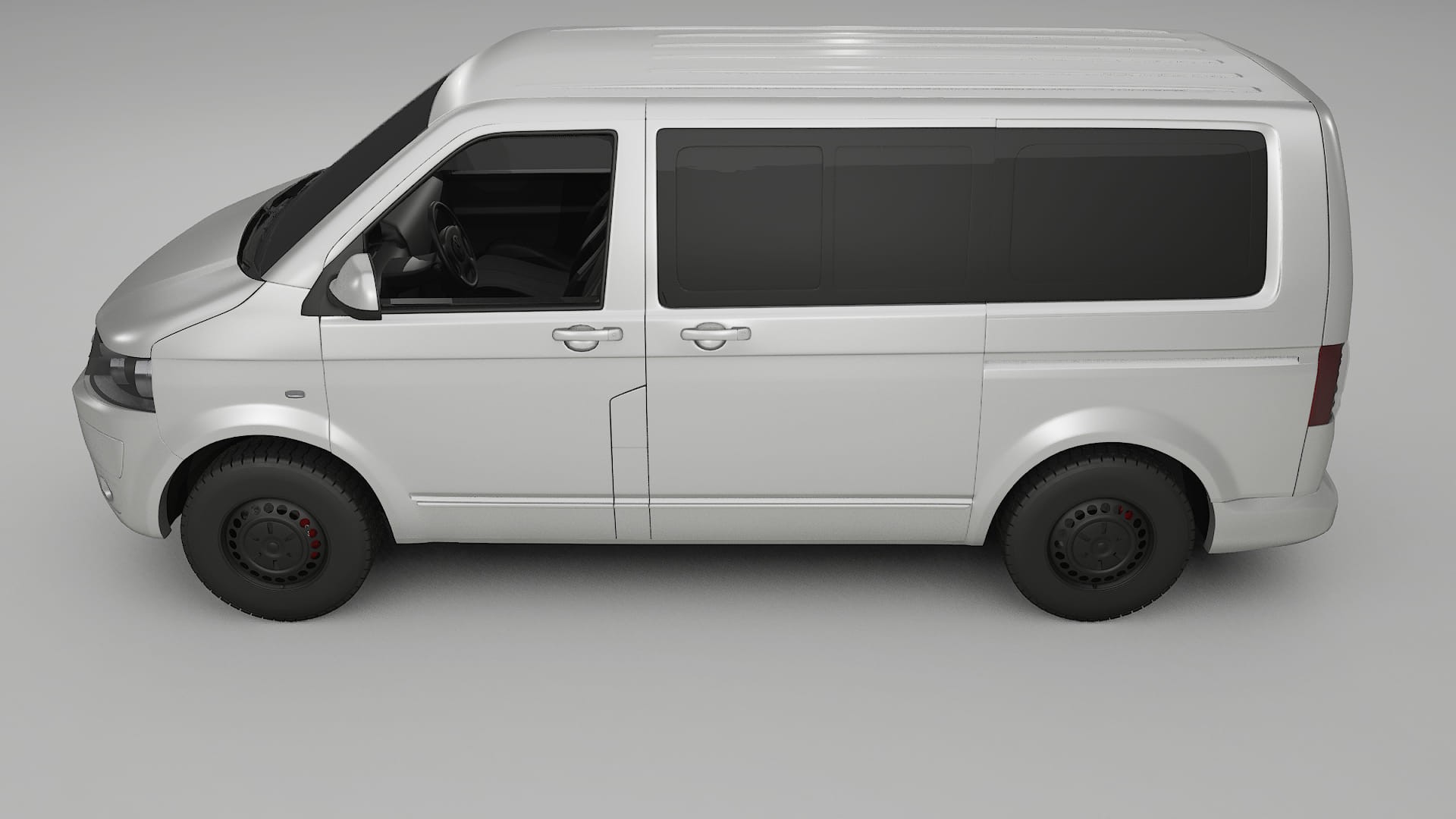 VW Transporter T5 Caravelle TPU Lakbeskyttelsesfilm | OPAL Farveskiftende PPF – Færdigudskåret Sæt