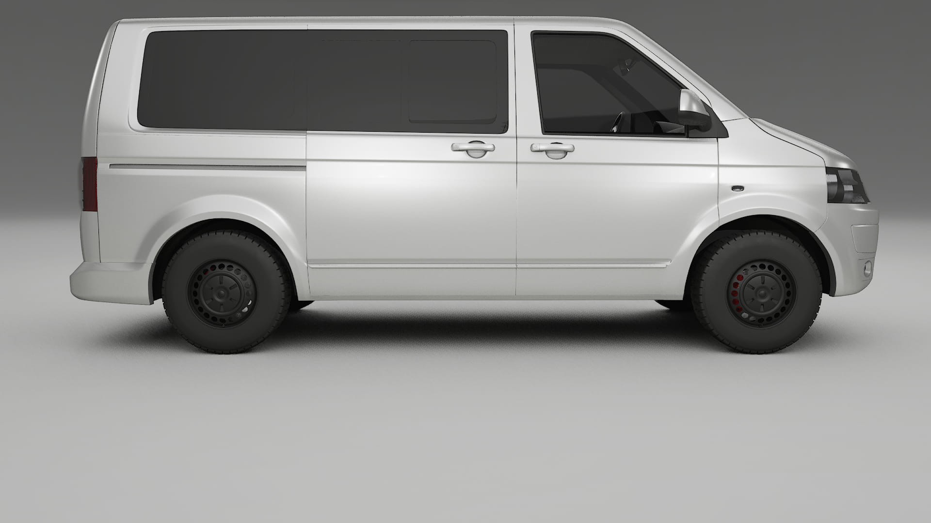 VW Transporter T5 Caravelle TPU Lakbeskyttelsesfilm | OPAL Farveskiftende PPF – Færdigudskåret Sæt
