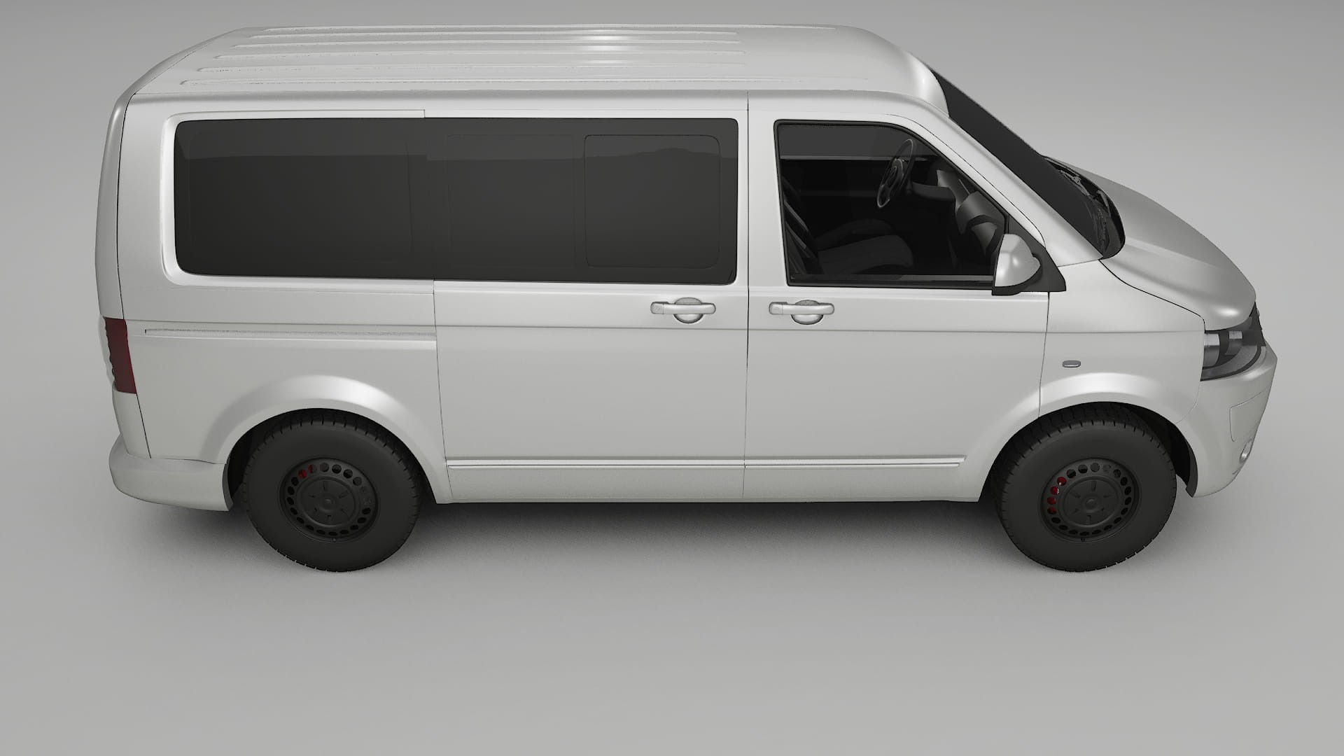 VW Transporter T5 Caravelle TPU Lakbeskyttelsesfilm | OPAL Farveskiftende PPF – Færdigudskåret Sæt