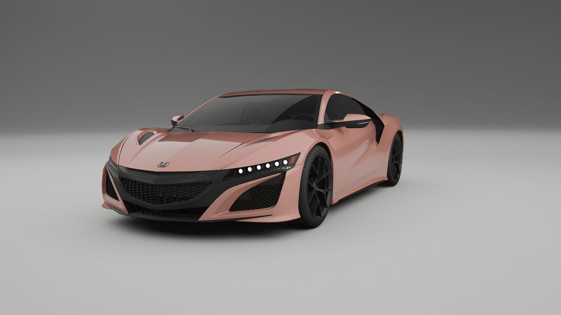 Honda NSX prefacelift pre LCI TPU Lakbeskyttelsesfilm | BLUSH Farveskiftende PPF – Færdigudskåret Sæt