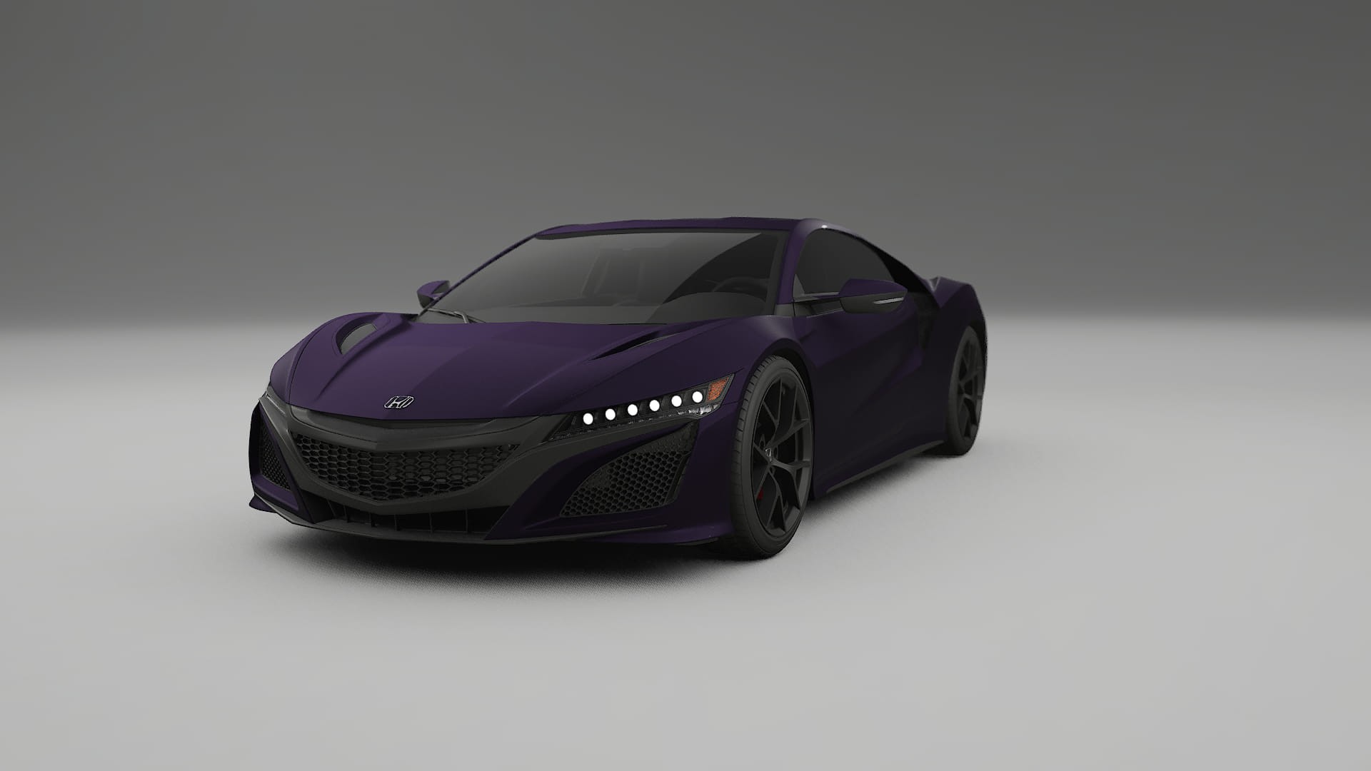 Honda NSX prefacelift pre-LCI TPU Paint Protection Film | VIOLET Color Change PPF Full Pre-Cut Kit