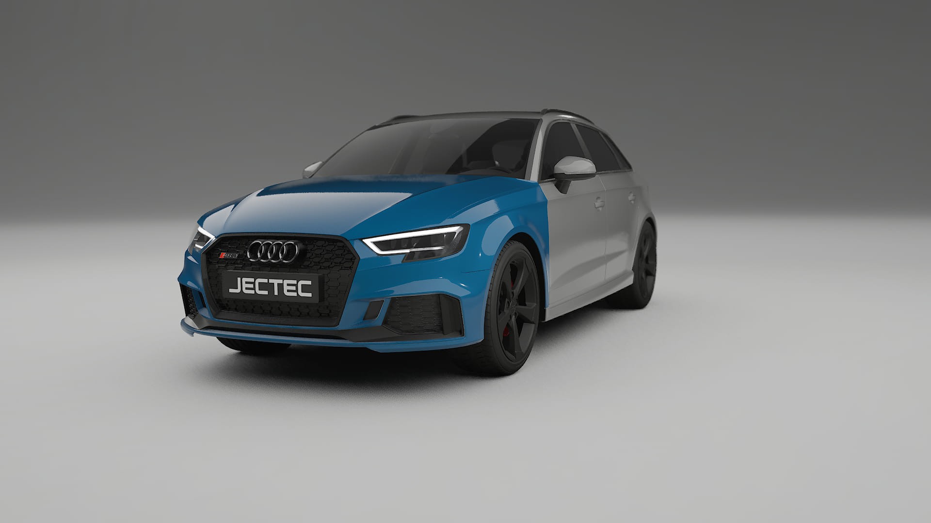 Audi RS3 Sportback 8V facelift LCI Lakbeskyttelsesfilm | CrystalGuard Transparent TPU PPF Frontbeskyttelsessæt