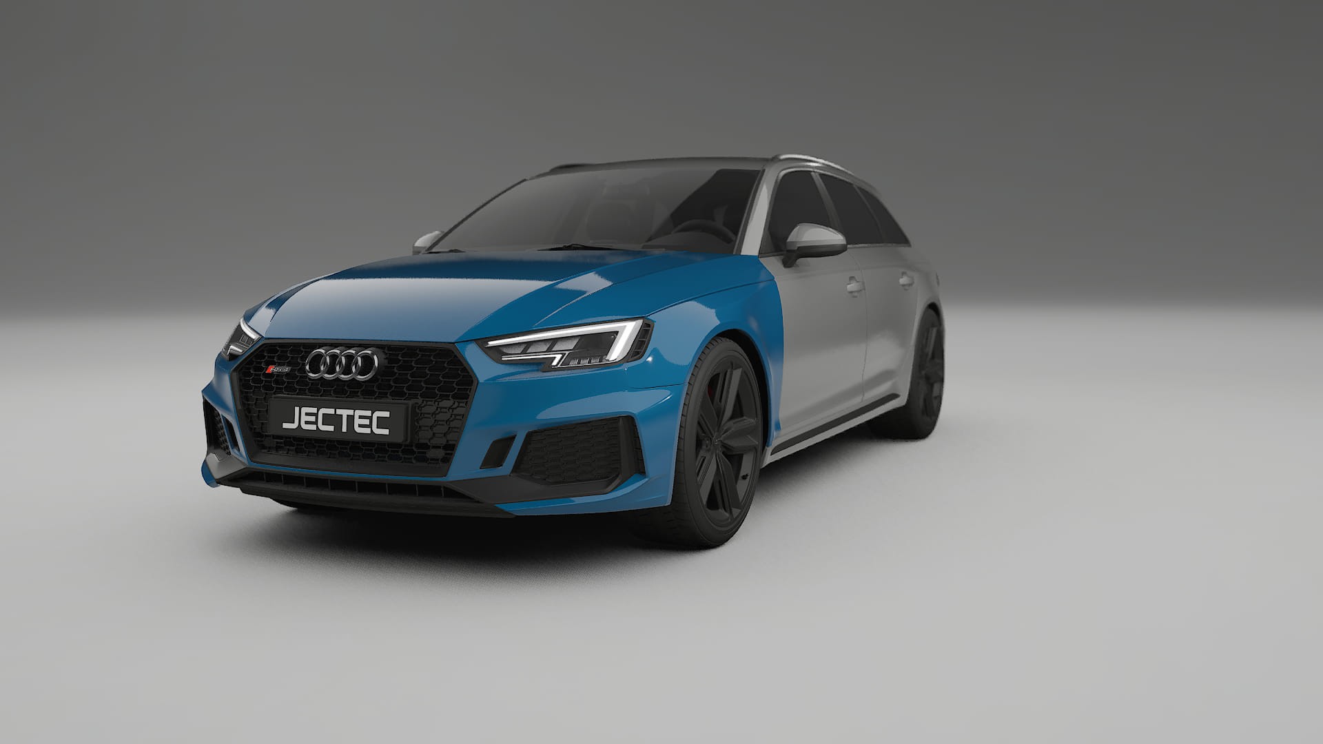 Audi RS4 Avant B9 prefacelift pre-LCI Lakbeskyttelsesfilm | CrystalGuard Transparent TPU PPF Frontbeskyttelsessæt