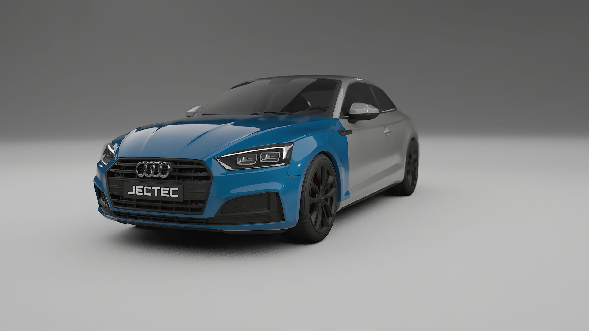 Audi S5 B9 prefacelift pre-LCI Lakbeskyttelsesfilm | CrystalGuard Transparent TPU PPF Frontbeskyttelsessæt