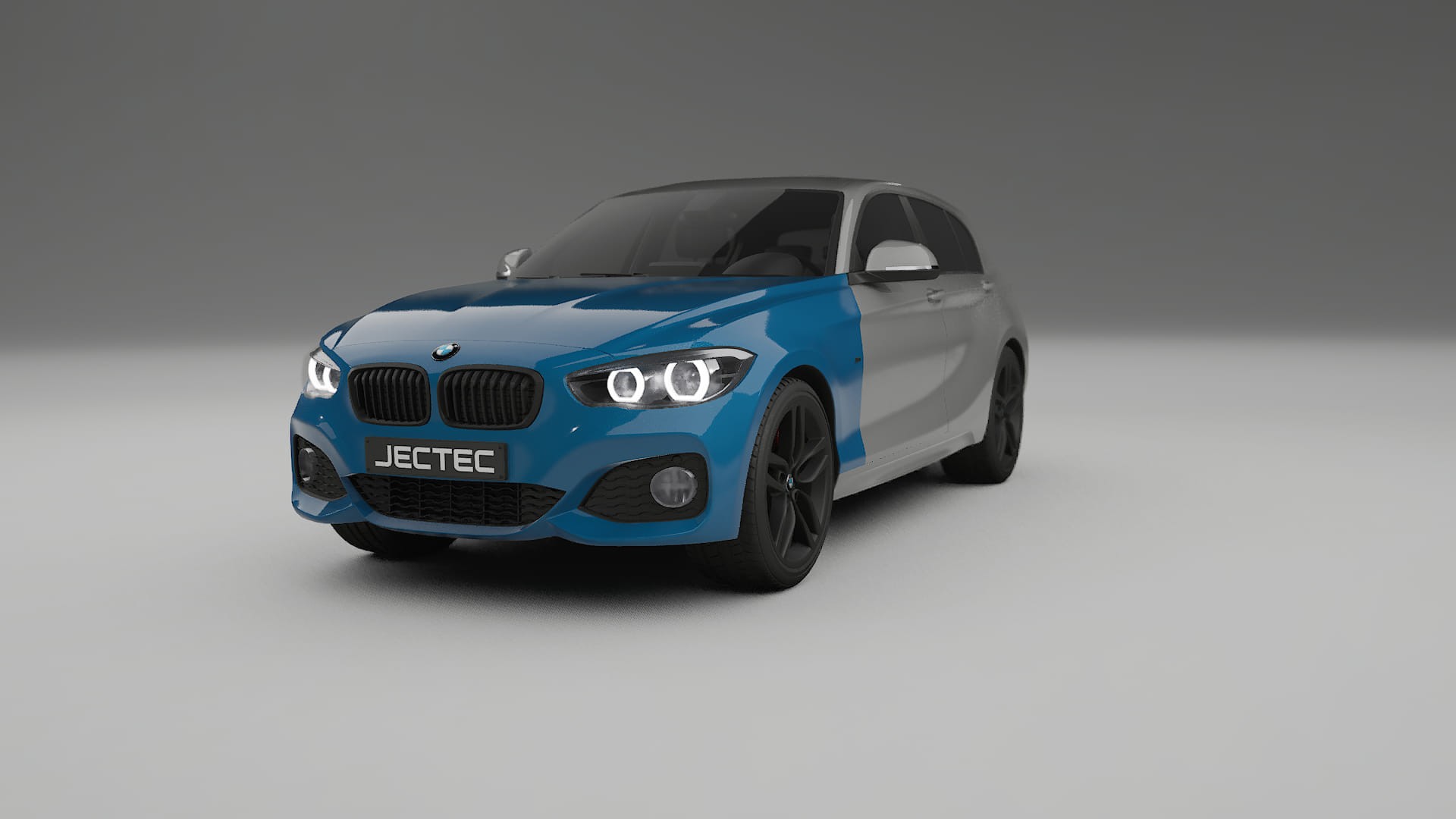 BMW 1 F20 facelift LCI Lakbeskyttelsesfilm | CrystalGuard Transparent TPU PPF Frontbeskyttelsessæt