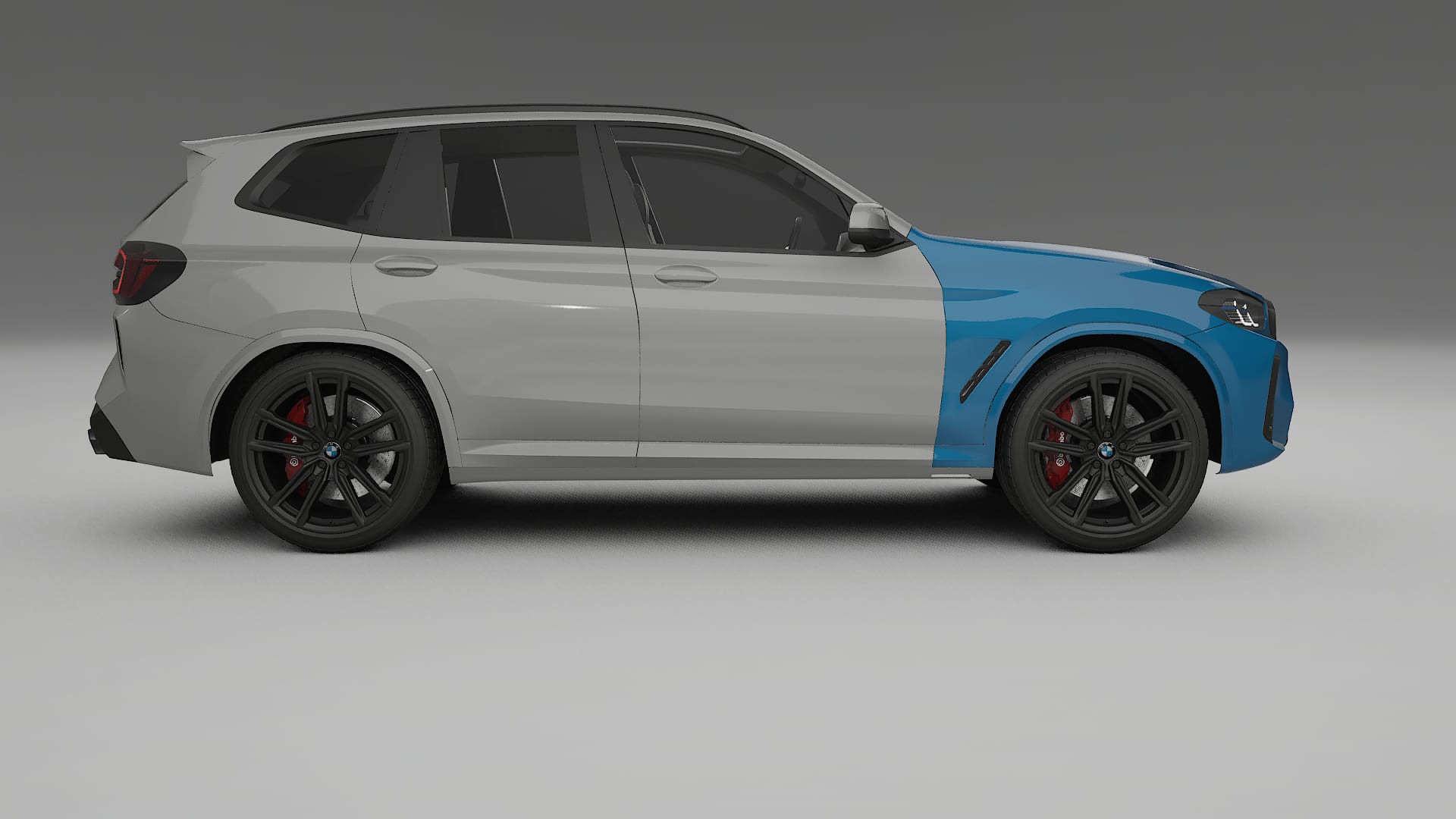 BMW X3 G01 facelift LCI Lakbeskyttelsesfilm | CrystalGuard Transparent TPU PPF Frontbeskyttelsessæt 2