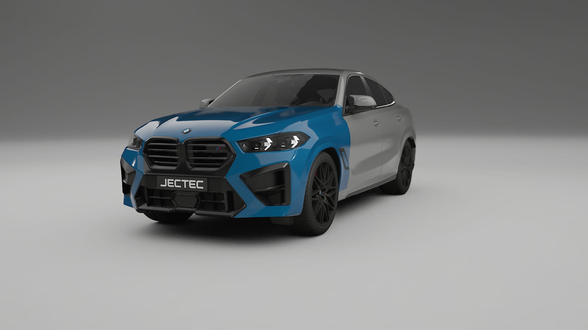 BMW X6 F96 Competition Lakbeskyttelsesfilm | CrystalGuard Transparent TPU PPF Frontbeskyttelsessæt