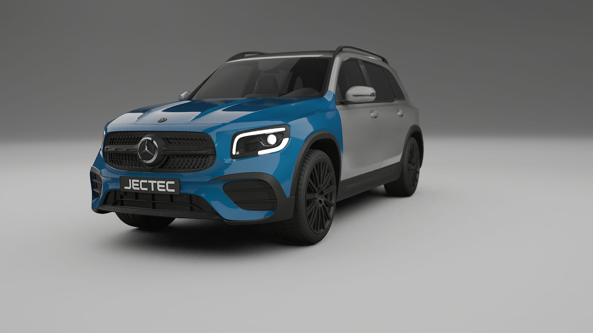 Mercedes AMG GLB Lakbeskyttelsesfilm | CrystalGuard Transparent TPU PPF Frontbeskyttelsessæt