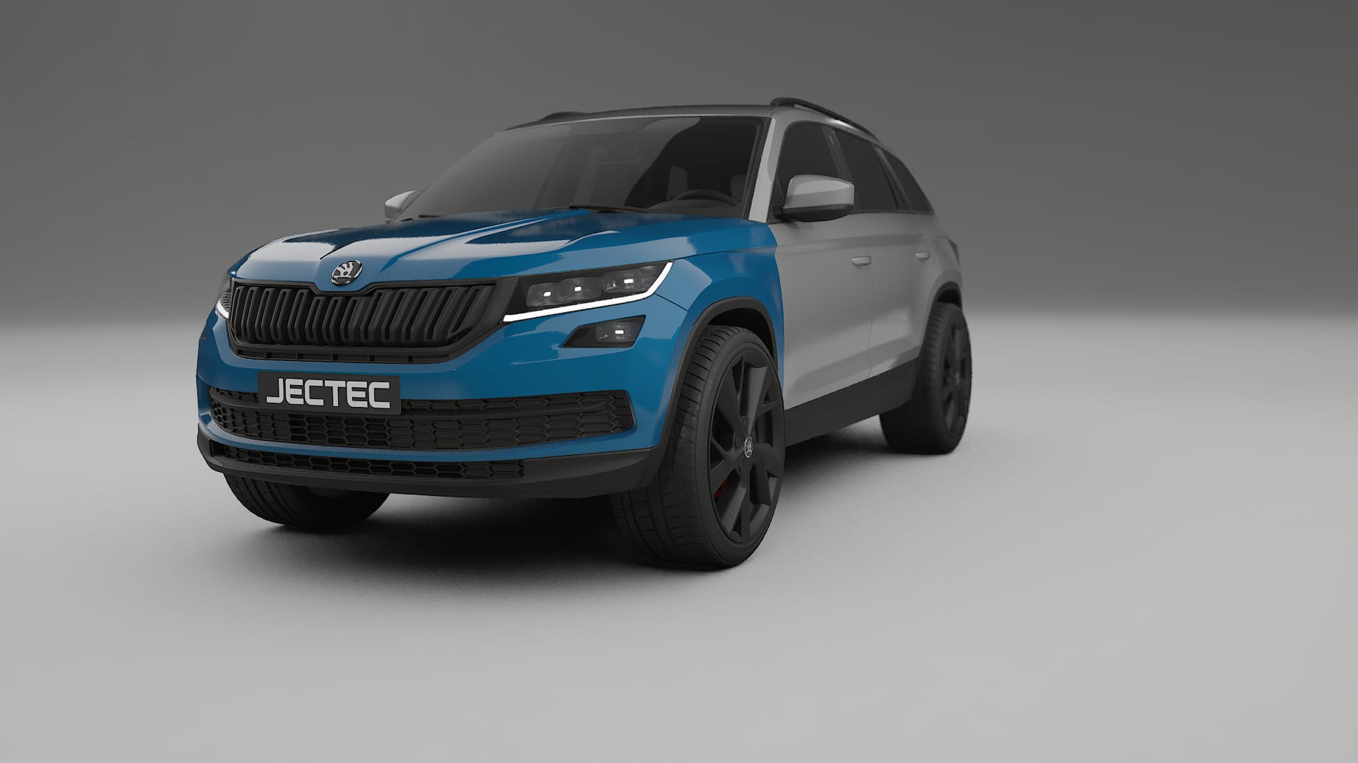 Škoda Kodiaq NS7 Lakbeskyttelsesfilm | CrystalGuard Transparent TPU PPF Frontbeskyttelsessæt