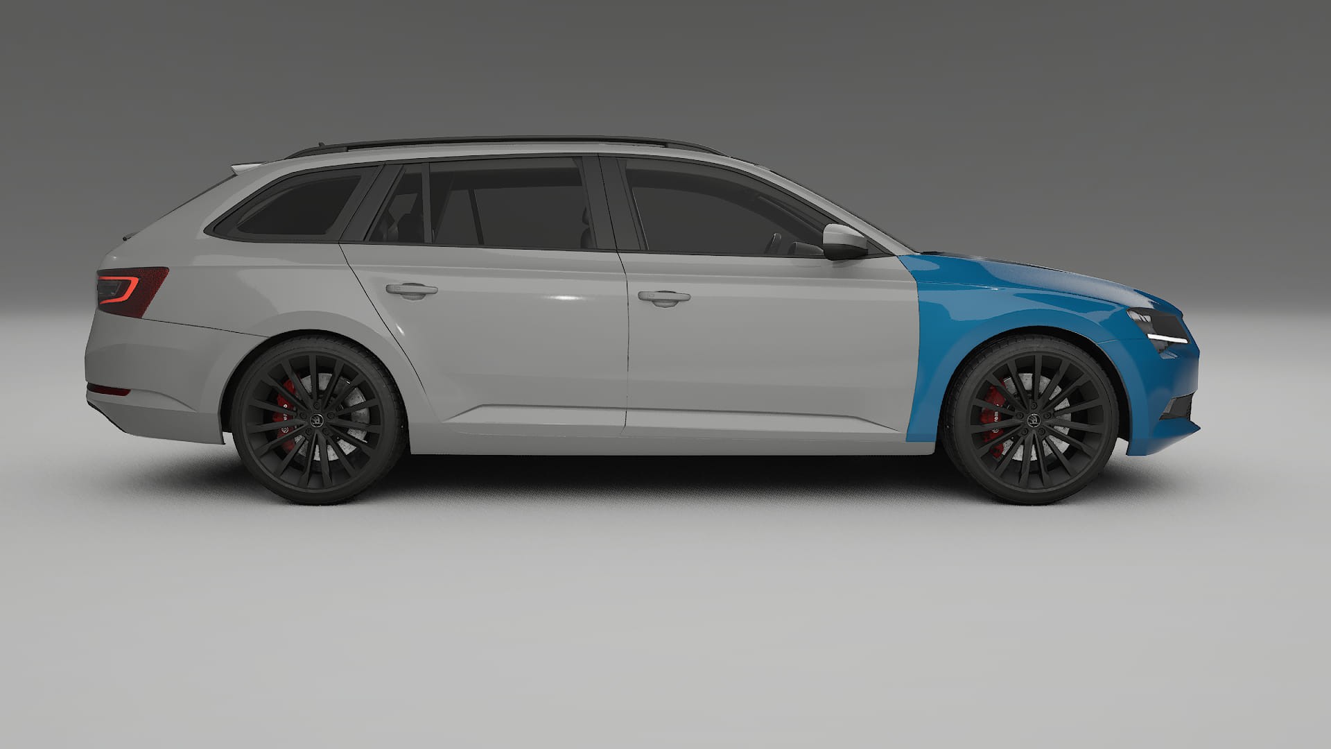 Škoda Superb B8 Lakbeskyttelsesfilm | CrystalGuard Transparent TPU PPF Frontbeskyttelsessæt 2