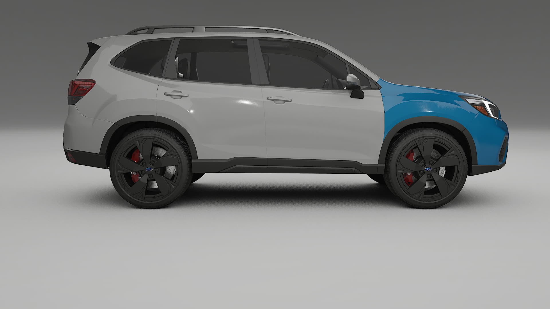 Subaru Forester V SK prefacelift pre-LCI Lakbeskyttelsesfilm | CrystalGuard Transparent TPU PPF Frontbeskyttelsessæt 2